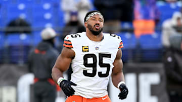 Myles Garrett - Cleveland Browns v Baltimore Ravens