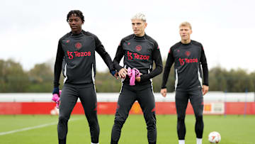 Manchester United Training Session And Press Conference - UEFA Europa League 2024/25 League Phase