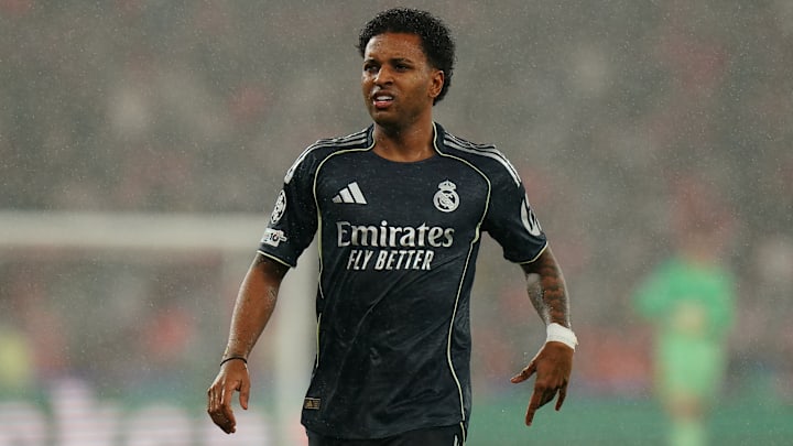 Rodrygo a été exclu seulement quelques minutes après son entrée.