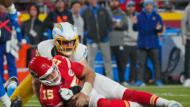 Joey Bosa, Patrick Mahomes
