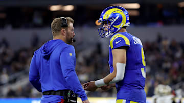 Los Angeles Rams Matthew Stafford, Sean McVay
