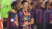Le FC Barcelone a pu en remporter des trophées au cours de son histoire.