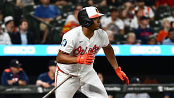 Baltimore Orioles catcher Samuel Basallo (29)