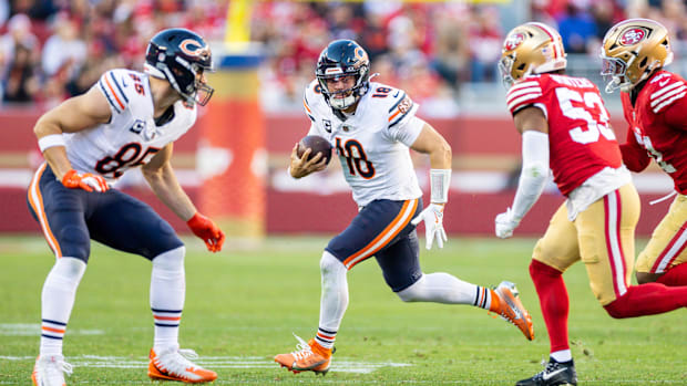 Chicago Bears quarterback Caleb Williams