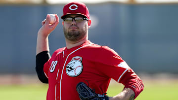 Cincinnati Reds non-roster invitee pitcher Zach Maxwell