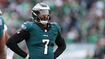 Haason Reddick during a Philadelphia Eagles-Arizona Cardinals matchup in December 2023