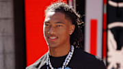 Chris Henry Jr., Mater Dei wide receiver, soaks up the atmosphere of the game between the Ohio State Buckeyes and Texas Longhorns at Ohio Stadium on Aug. 30, 2025.