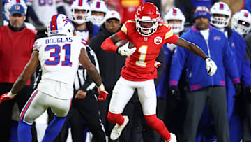 Kansas City Chiefs wide receiver Xavier Worthy