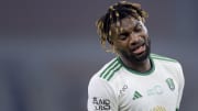Allan Saint-Maximin'in gol sevinci