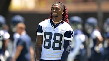 CeeDee Lamb fue elegido el 23 de abril de 2020 en el Draft de la NFL por los Dallas Cowboys 