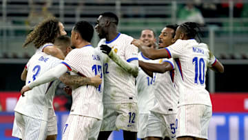 Les Bleus ont battu l'Italie à Milan.