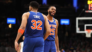 New York Knicks v Boston Celtics - Game One