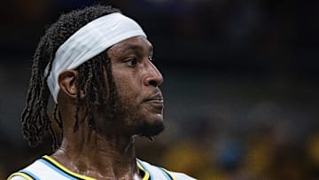 Former Indiana Pacers center Myles Turner.