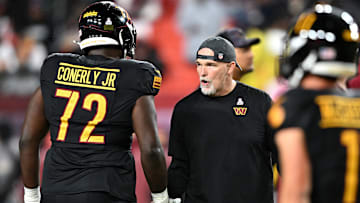 Washington Commanders head coach Dan Quinn