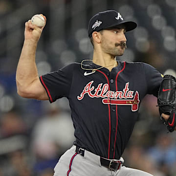 Atlanta Braves starting pitcher Spencer Strider