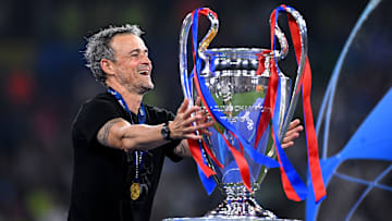 Luis Enrique a remporté la Ligue des Champions avec le PSG cette saison.