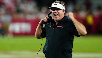 Georgia Bulldogs head coach Kirby Smart