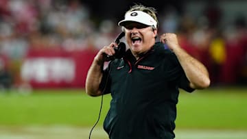 Georgia Bulldogs head coach Kirby Smart