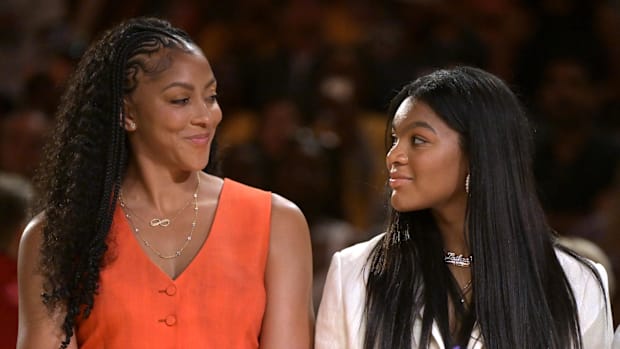 Candace Parker and Her Daughter Candace Parker and Her Daughter