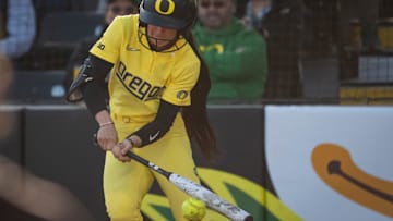 Oregon outfielder Kai Luschar singled and stole a base in the sixth inning, but the Ducks couldn't get much going in an 8-0 loss to No. 5 UCLA, just their fifth loss of the year.