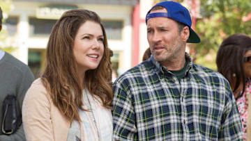 Lauren Graham and Scott Patterson in Gilmore Girls: A Year in the Life