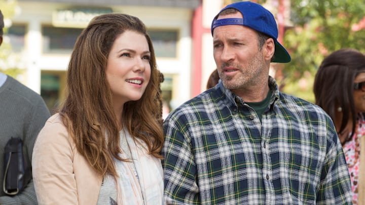 Lauren Graham and Scott Patterson in Gilmore Girls: A Year in the Life