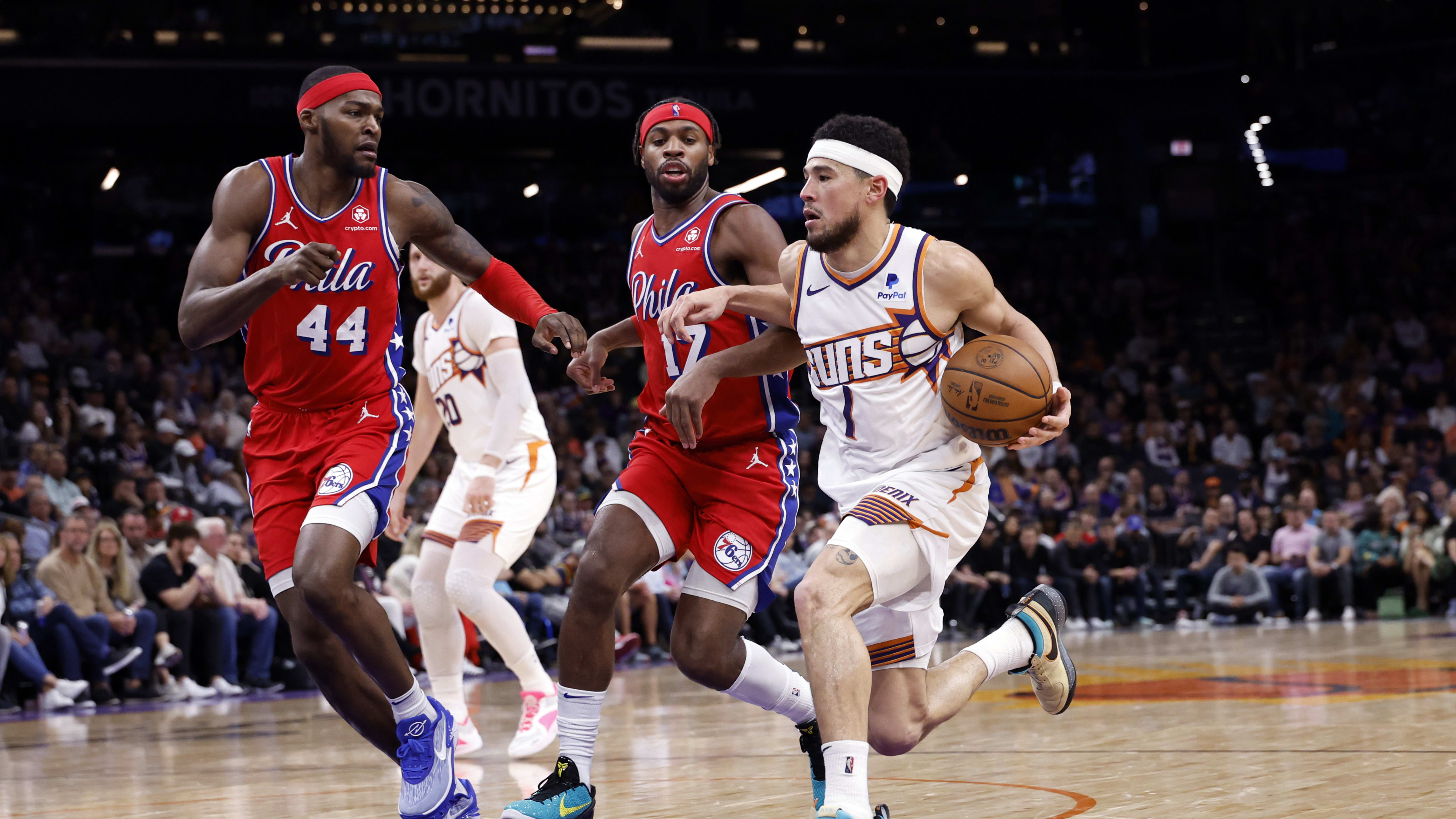 Devin Booker, Paul Reed, Buddy Hield