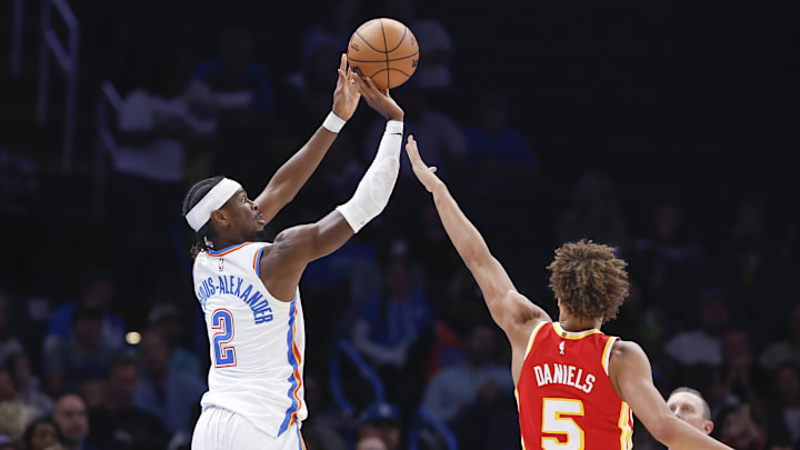 The Thunder are favored on the road on Friday. The Thunder are favored on the road on Friday.