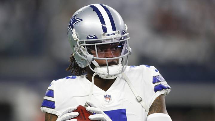Dallas Cowboys cornerback Trevon Diggs on the field before the game against the Washington Football Team at AT&T Stadium.