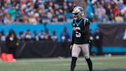 Byrce Young and the Carolina Panthers are favored against the New Orleans Saints on Sunday.