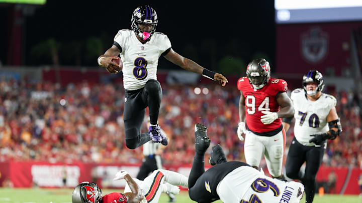 Lamar Jackson Leads Baltimore Ravens In Dominant Win Over Tampa Bay  Buccaneers