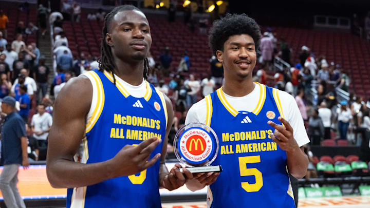 Caleb Holt (3) and Jason Crowe Jr (5)