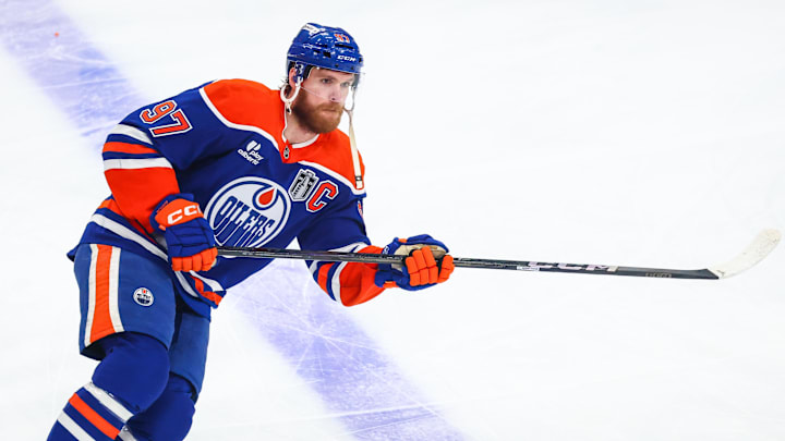 Edmonton Oilers center Connor McDavid is entering the final year of his contract in 2025-26.