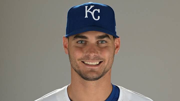 Feb 19, 2025; Surprise, AZ, USA; Kansas City Royals pitcher Beck Way (95) poses for a photo during media day. Mandatory Credit: Jayne Kamin-Oncea-Imagn Images  