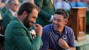 Scottie Scheffler and Rory McIlroy shared a laugh at the green jacket ceremony last month in Augusta, might one get the last laugh at Quail Hollow?