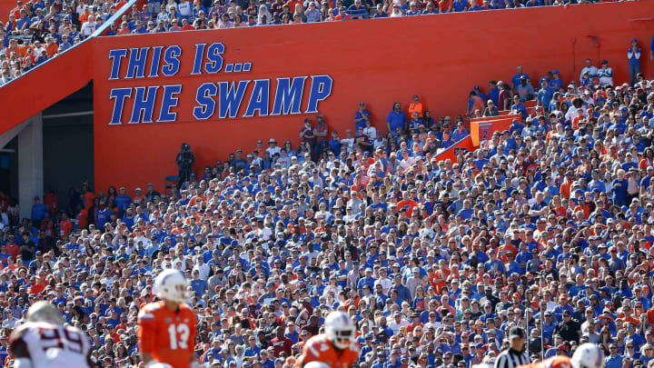 Ben Hill Griffin Stadium, The Swamp, is ranked the No. 10 hardest place to play by EA Sports.