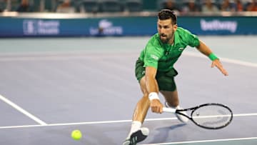 Novak Djokovic at Miami Open 2025