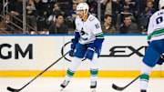 Vancouver Canucks center Dakota Joshua
