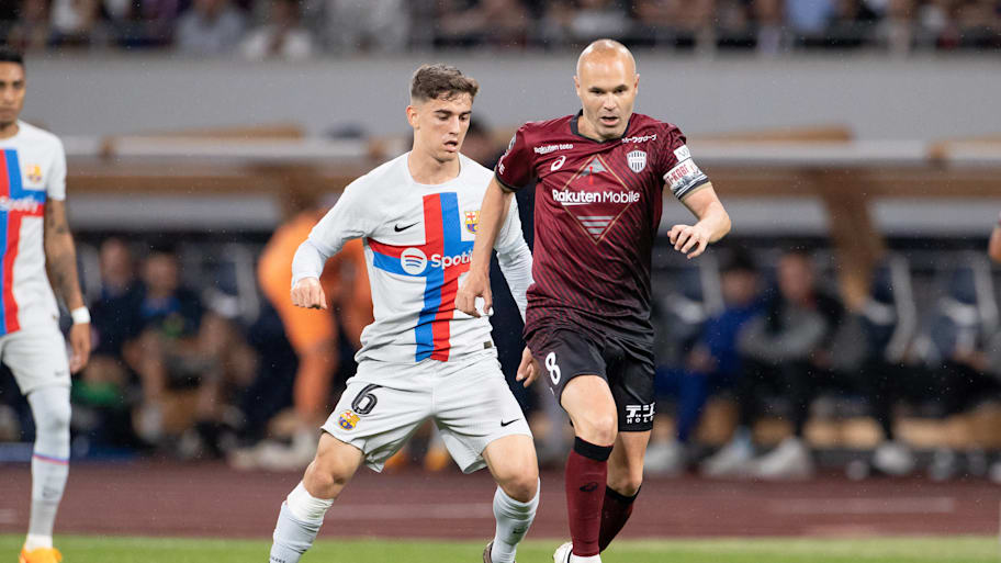 Gavi, Andrés Iniesta