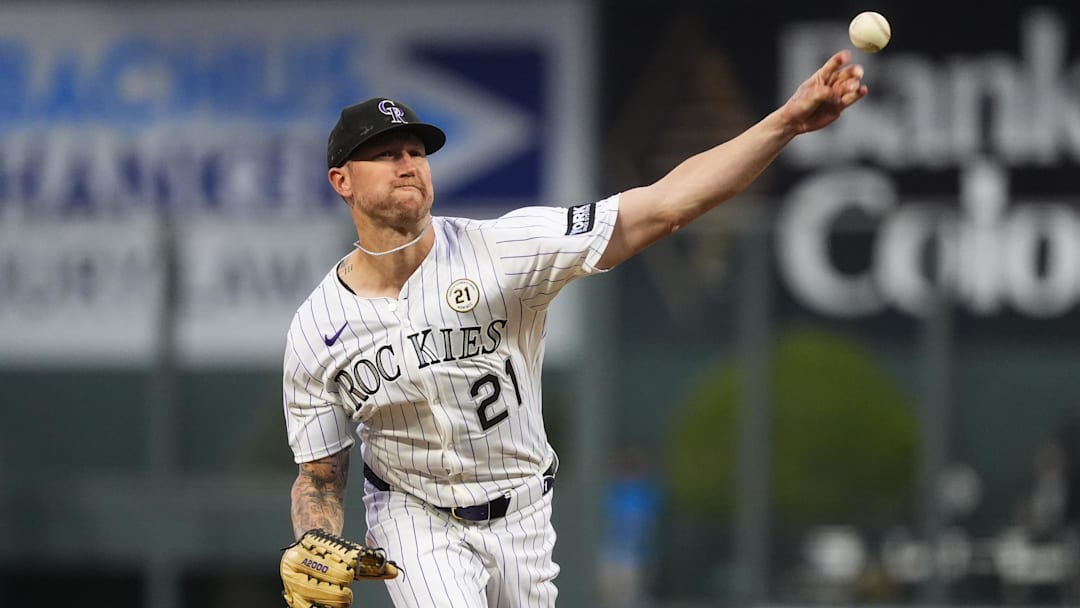 Colorado Rockies pitcher Kyle Freeland 