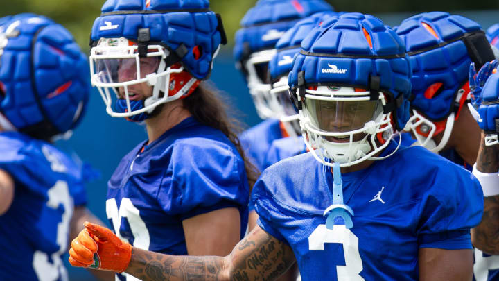 Florida Gators defensive back Jason Marshall Jr. was one of the standouts on Day 3 of fall practice.