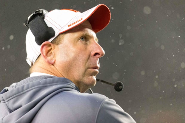Bo Pelini during the 2014 Nebraska-Wisconsin game.