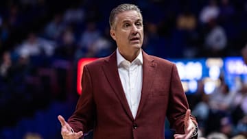 Arkansas Razorbacks head coach John Calipari