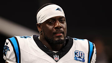 Former Carolina Panthers defensive lineman Sam Roberts