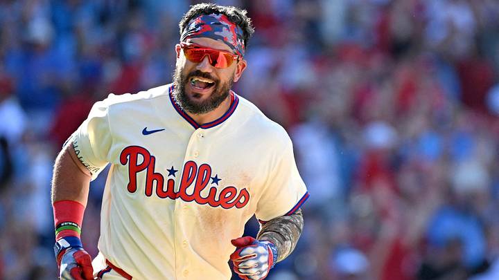 Philadelphia Phillies designated hitter Kyle Schwarber.