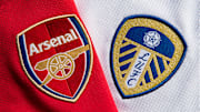 The Arsenal and Leeds United Club Badges...