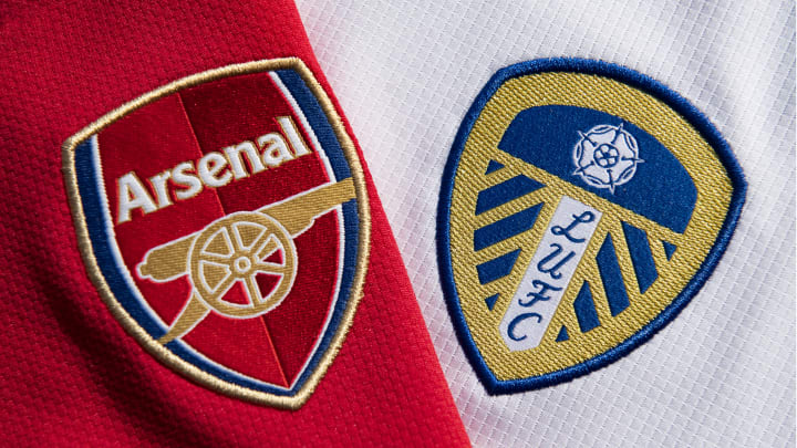 The Arsenal and Leeds United Club Badges... The Arsenal and Leeds United Club Badges...