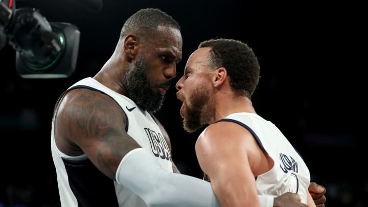 LeBron James y Stephen Curry lideraron al Team USA 