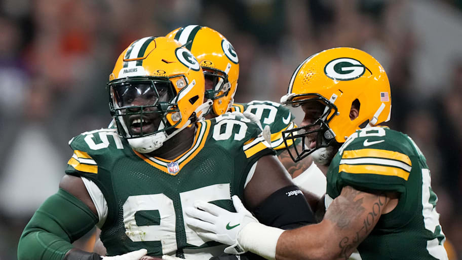 Green Bay Packer defensive tackle Devonte Wyatt 