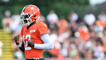 Cleveland Browns Training Camp - Sheduer Sanders